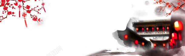 中国风建筑红色喜庆背景bannerjpg设计背景_新图网 https://ixintu.com banner 中国风 喜庆 建筑 红色 背景