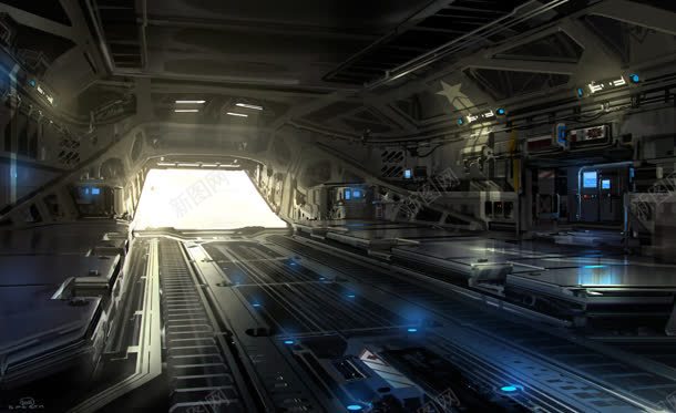 高科技飞行器通道海报背景jpg设计背景_新图网 https://ixintu.com 海报 科技 背景 通道 飞行器
