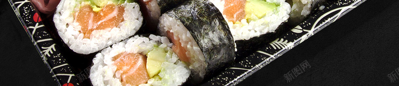 简约美食宣传平面广告jpg设计背景_新图网 https://ixintu.com 寿司 平面广告 日式 深色背景 简约背景 美食宣传 菜单 韩式 饭团