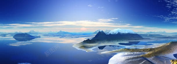 雪山风景壁纸jpg设计背景_新图网 https://ixintu.com 雪山