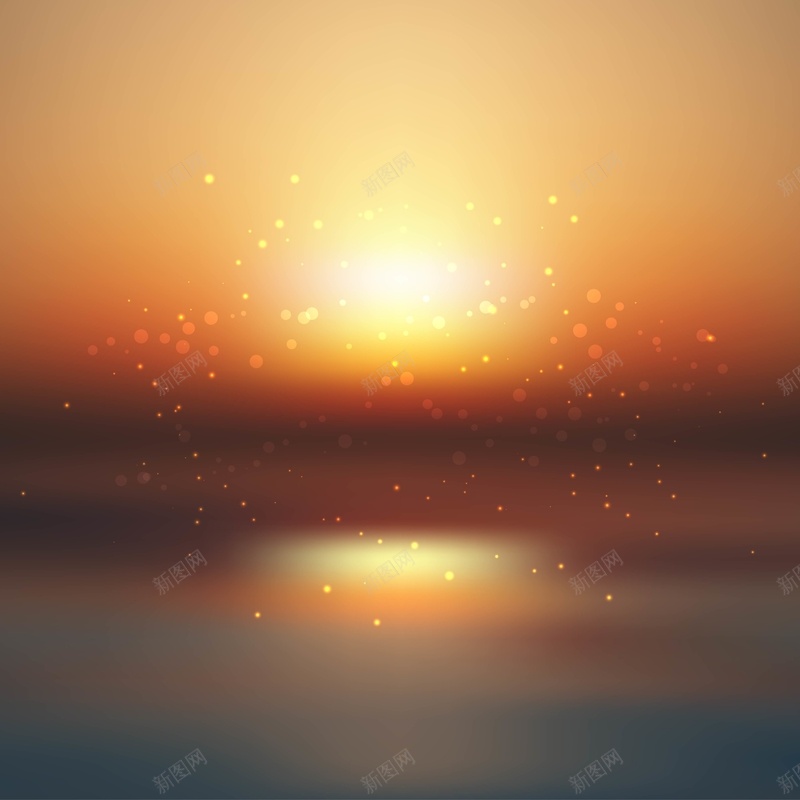 日落夏天模糊背景矢量jpg设计背景_新图网 https://ixintu.com 假期 夏天海报背景 夏季 大海 天空 季节 日落 明亮 模糊 海洋 背景