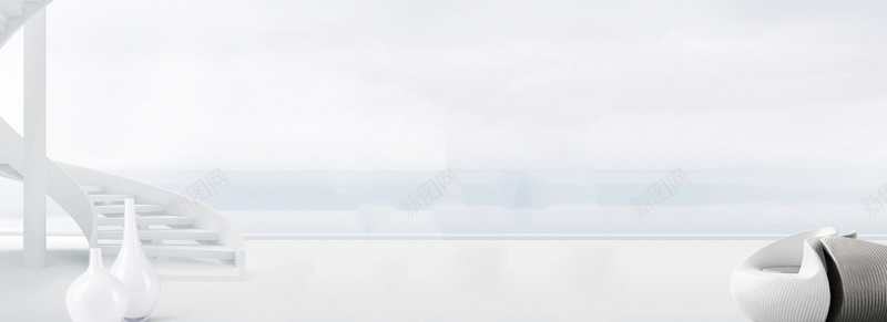 典雅高贵简约背景psd设计背景_新图网 https://ixintu.com 典雅 大气 海报banner 白色 简约 高贵
