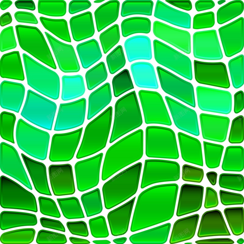 水晶玻璃矢量图ai设计背景_新图网 https://ixintu.com 水晶 玻璃 纹理 绿色 质感 矢量图