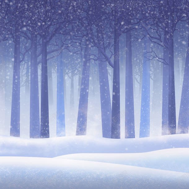树林雪地jpg设计背景_新图网 https://ixintu.com 下雪 冬季 卡通 图片素材 季节 底纹背景 插画 树林 树林雪地图片 树林雪地图片素材下载 积雪 背景花边 银白 雪地