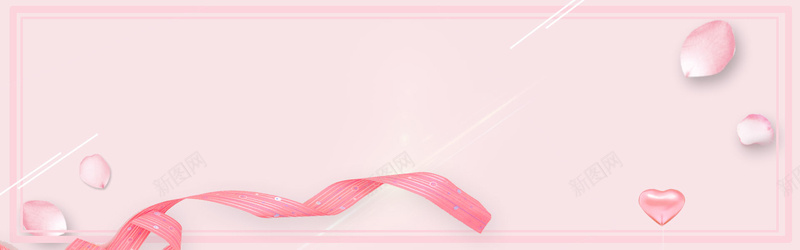 38文艺女王节花瓣banner海报psd设计背景_新图网 https://ixintu.com 38 促销 化妆品 女神节 妇女节 活动 海报 清新 玫瑰 简约 简约花朵 粉色花朵 美妆促销 背景