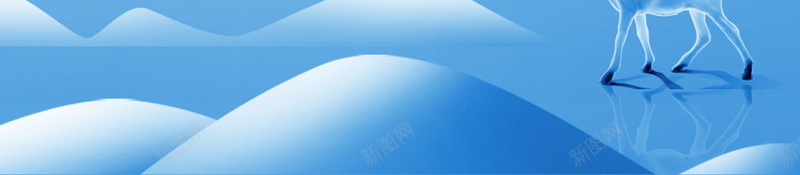 蓝色露珠简约背景图psd设计背景_新图网 https://ixintu.com 小鹿 山 简约背景图 蓝色 露珠