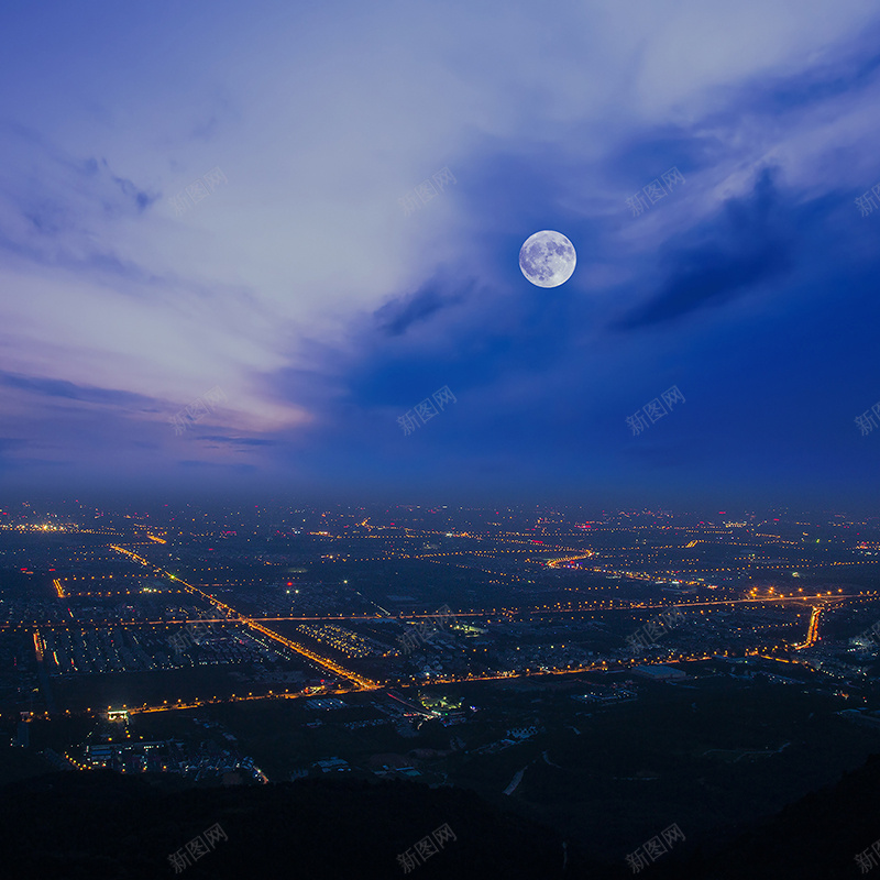 清新黑夜背景jpg_新图网 https://ixintu.com 主图 城市 夜景 摄影 文艺 清新 质感 风景 黑夜