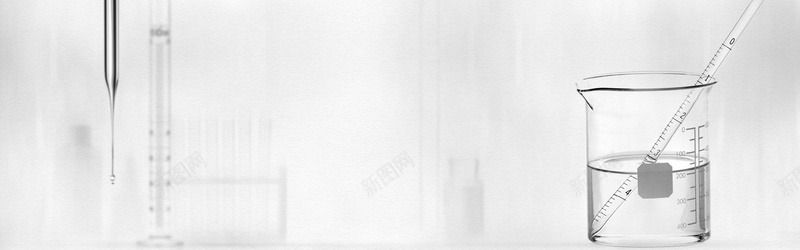 灰色试管背景jpg设计背景_新图网 https://ixintu.com 医学 医院 小清新 文艺 海报banner 灰色 科学 简约 美容 试管
