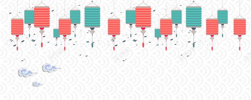 淘宝春节手绘红绿色banner矢量图ai设计背景_新图网 https://ixintu.com ai banner 中秋节 喜庆 新年 春节 月饼 淘宝 灯笼 矢量 祥云 红色 绿色 背景 节日 矢量图