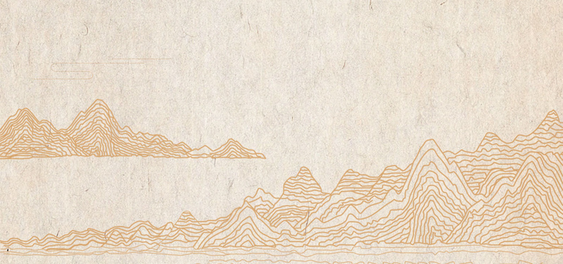 中国风线山水植物背景psd设计背景_新图网 https://ixintu.com 中国风 复古 文艺 新中式 浅色 简约 线条 质感