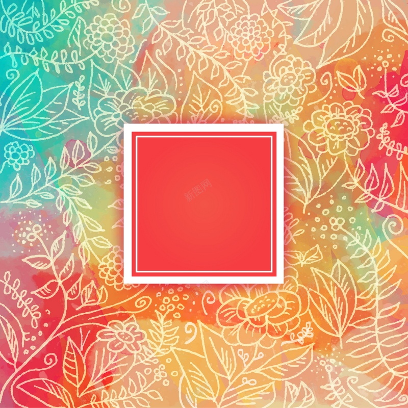 多彩花纹矢量图ai设计背景_新图网 https://ixintu.com 多彩 底纹 纹理 花纹 质感 矢量图