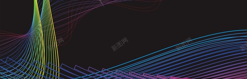 绚丽彩色线条背景cdr设计背景_新图网 https://ixintu.com 光点 彩色 彩色线条 线条 线条背景 绚丽 绚丽彩色 绚丽背景 背景线条 黑色