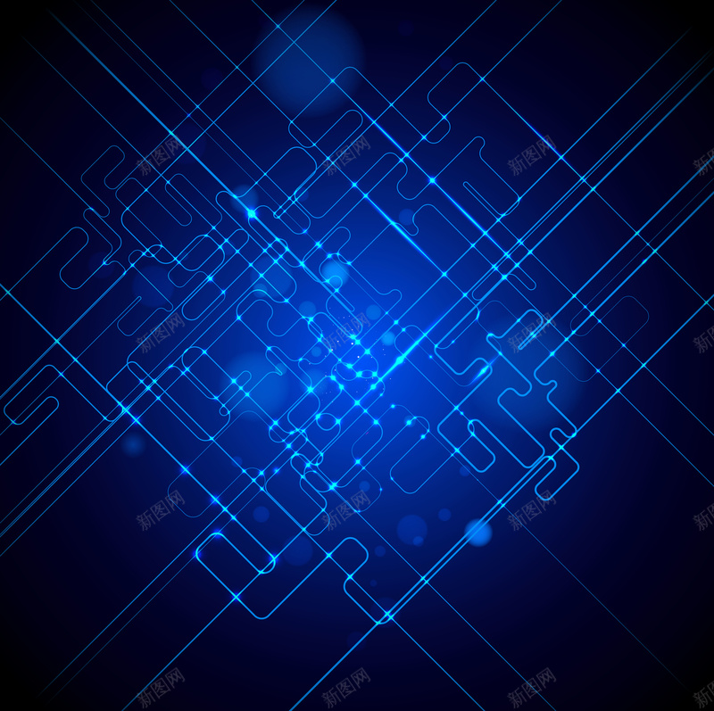 矢量几何蓝色科技线光背景ai设计背景_新图网 https://ixintu.com 光路图 几何 商务 电子 电路图 矢量 科幻 科技 科技感 科技风 线光 线条 背景 蓝色 高科技 矢量图