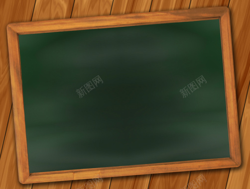 木色边框小黑板背景背景