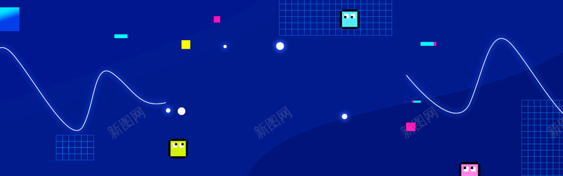 蓝色简约创意科技电商bannerpsd设计背景_新图网 https://ixintu.com 互联网 创意 商务 地球 数控科技 数码 新图网 淘宝banner 炫光 电商 科技 蓝色科技