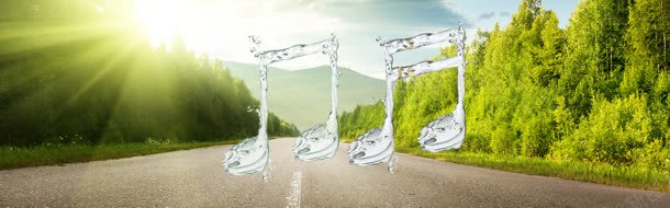 青春活力广告banner背景jpg设计背景_新图网 https://ixintu.com 公路 少年 海报 致青春 阳光 音符 飞扬