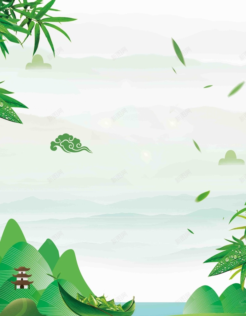 创意浓情端午端午节宣传海报psd设计背景_新图网 https://ixintu.com 吃粽子 浓情端午 端午 端午展板 端午情 端午海报 端午素材 端午节 粽子 粽子节 赛龙舟