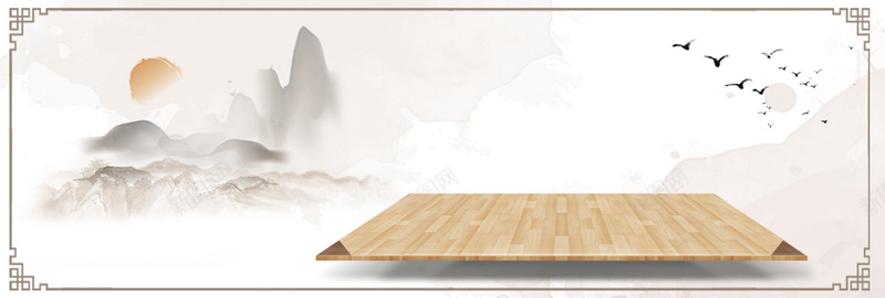 中国风文艺茶叶茶饮红茶淘宝bannerpsd设计背景_新图网 https://ixintu.com banner 中国风 文艺 木地板 淘宝 红茶 茶叶 茶饮