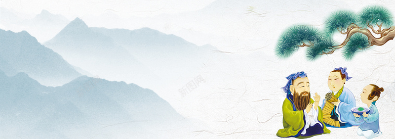 古代教师节文艺古典蓝色bannerpsd设计背景_新图网 https://ixintu.com 910 上课 九月十日 感恩教师 教书 教师节 教师节手抄报 教师节海报 教师节礼物 教师节贺卡