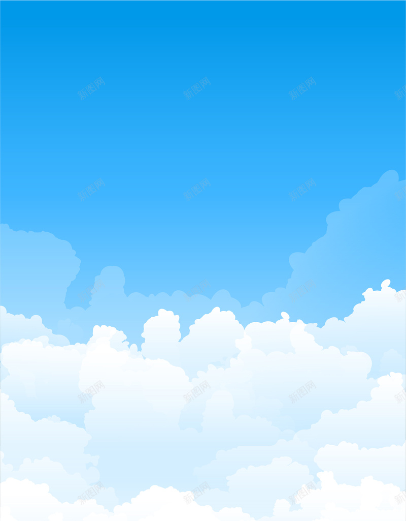 手绘蓝色天空背景矢量图ai设计背景_新图网 https://ixintu.com 云朵 光芒 天空 天空背景 彩云 梦想 海阔天空 白云 空间 蓝天 蓝色 远方 阳光 飞翔 高空 矢量图