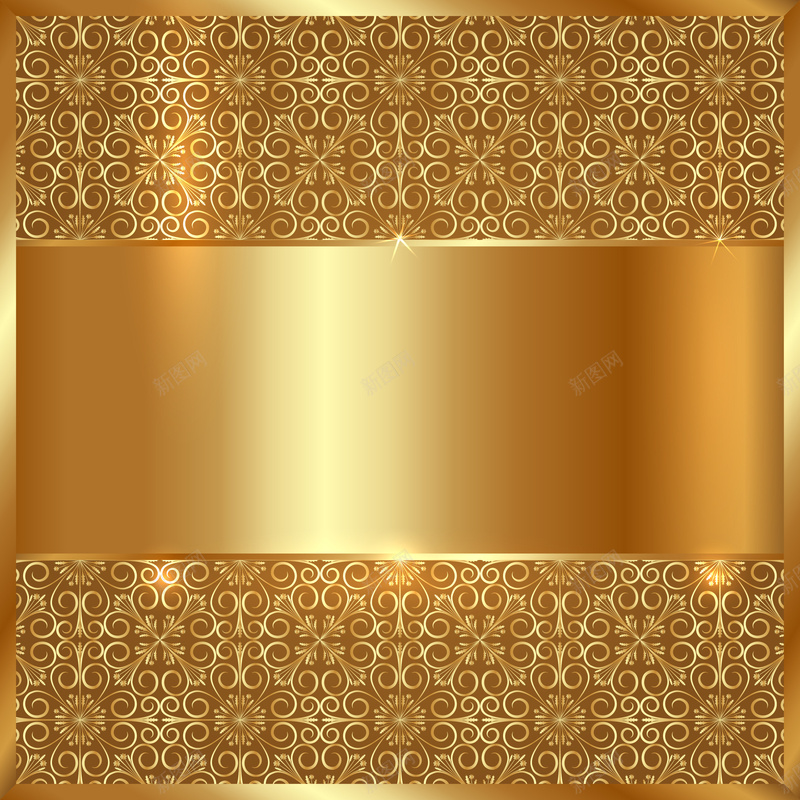 金色花纹几何质感背景矢量图ai设计背景_新图网 https://ixintu.com 几何 海报 纹理 背景 花纹 质感 金色 矢量图