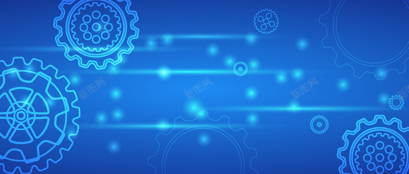 商务理财蓝色金融电子banner矢量图ai设计背景_新图网 https://ixintu.com 商务 数据 智能 电子banner 科技 蓝色 蓝色科技 金融 金融理财 齿轮 矢量图