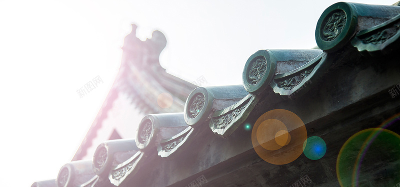 瓷宫背景jpg设计背景_新图网 https://ixintu.com 中国 中国风 传统 历史 古建筑 天坛 海报banner 百年
