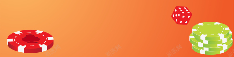 游戏banne矢量图ai设计背景_新图网 https://ixintu.com 扑克 梦幻 棋牌类 浪漫 海报banner 游戏banner 筹码 骰子 矢量图