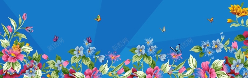 蓝色渐变几何科技背景cdr设计背景_新图网 https://ixintu.com 几何 平静 沉着 海报背景 渐变 碎花 科技 花 菱形 蓝色 蝴蝶