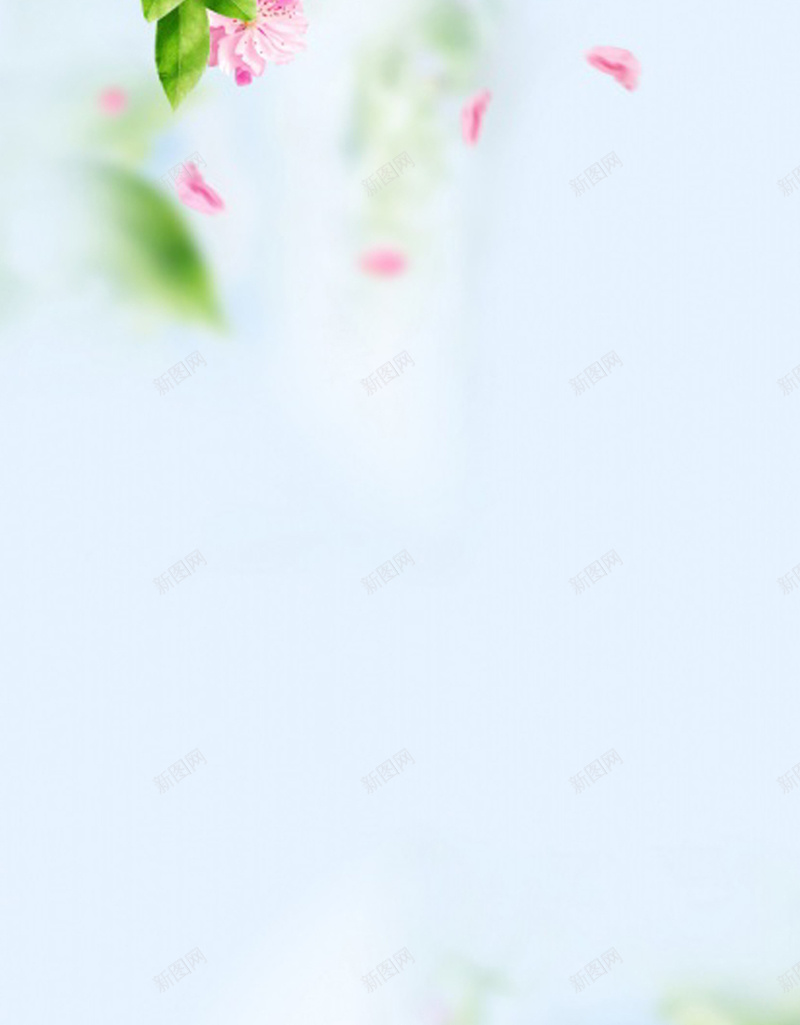 清新花朵花瓣H5背景jpg设计背景_新图网 https://ixintu.com 小清新 文艺 淡雅 清新 简约 花朵 花瓣 青色