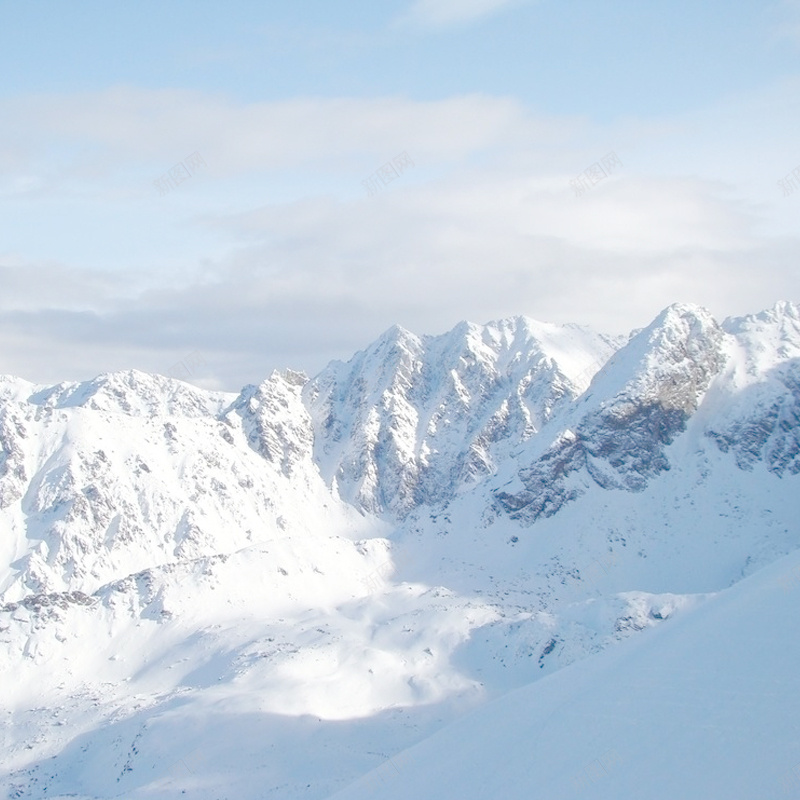 冬季雪山背景主图psd设计背景_新图网 https://ixintu.com 下雪 主图 冬季 大气 雪山 雪景