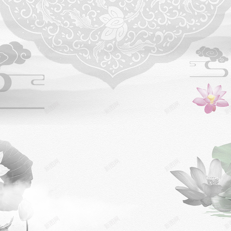 中国风淡雅茶叶文化用品PSD分层主图背景psd设计背景_新图网 https://ixintu.com 中国风背景 主图 文化用品 淘宝 淡雅背景 直通车 禅意 茶具 茶叶 荷叶背景 荷花