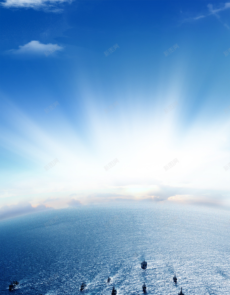 航空母舰蔚蓝海上H5背景psd设计背景_新图网 https://ixintu.com H5背景 军舰 大海 天空 海上 海天一线 航海 航空 航空母舰 蓝天 蓝色 风景