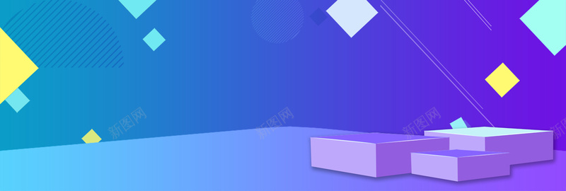 立体渐变活动bannerpsd设计背景_新图网 https://ixintu.com banner 产品 家电数码 形状 扁平 活动 淘宝 渐变 狂欢 电商 立体 蓝色