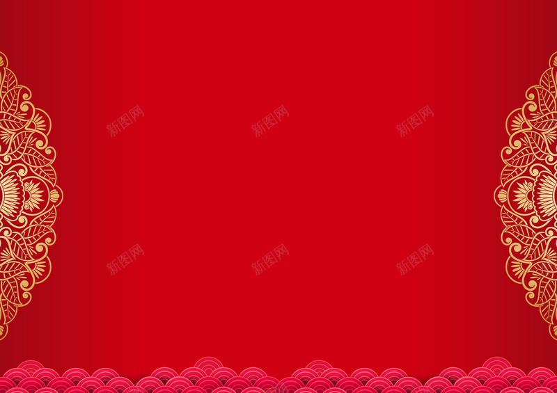 2018年狗年红色中国风跨年晚会节目单jpg设计背景_新图网 https://ixintu.com 2018 年会节目单 新年节目单 新春快乐 晚宴节目单 狗年节目单 舞会节目单 跨年晚会 跨年节目单