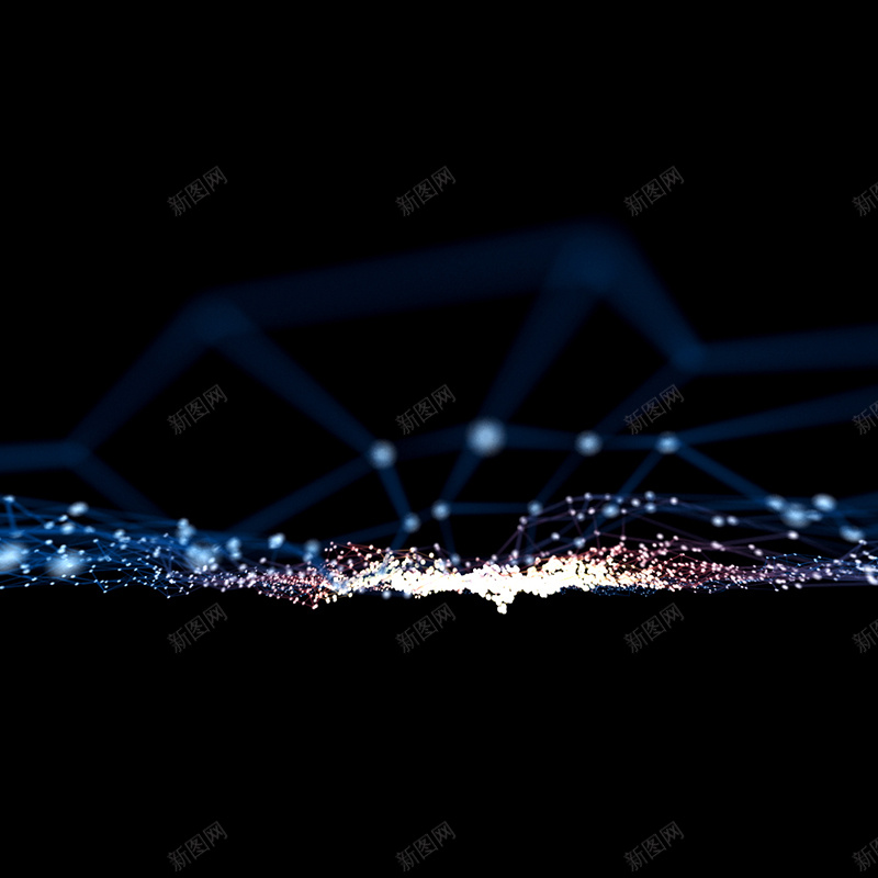 文艺黑底粒子背景jpg设计背景_新图网 https://ixintu.com 主图 光效 小清新 文艺 炫酷 简约 粒子 黑底