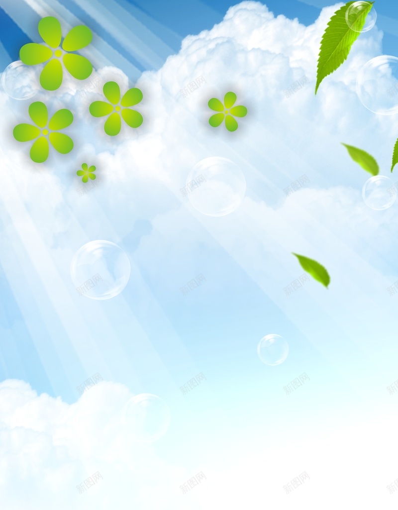 春季展架背景模板大全cdr设计背景_新图网 https://ixintu.com 大全 幸福 树叶 漂浮树叶 白云 绿色 绿色背景 草地 草坪 蓝天