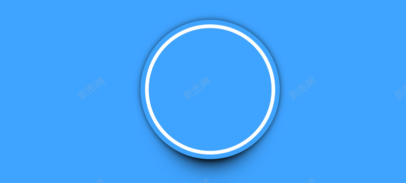 蓝色简约背景矢量图ai设计背景_新图网 https://ixintu.com 圆圈 小清新 文艺 海报banner 简约 蓝色 矢量图