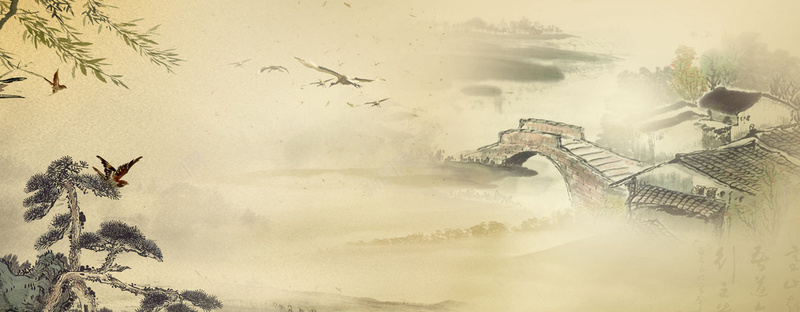 中国风简笔画乡村文艺背景jpg设计背景_新图网 https://ixintu.com 中国画 中国风 古典 唯美 墨水 复古 大气 广告 文艺 水墨 竹子 素材 绘画 背景 设计