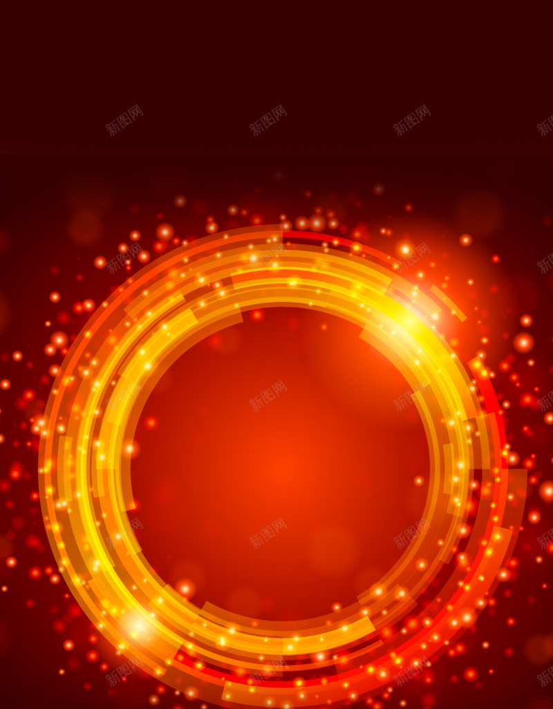 红色光环矢量图H5背景ai设计背景_新图网 https://ixintu.com H5背景 元旦节 光环 星光 激情 狂欢 矢量图 红色 红色矢量 红色背景