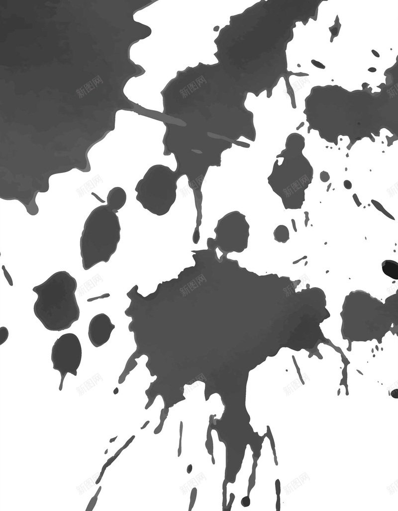 水墨喷溅质感纹理画册背景矢量图ai设计背景_新图网 https://ixintu.com 书籍画册 喷涂 喷溅 墨水 宣传画册封面 水墨 油墨 矢量素材 笔刷 质感纹理 矢量图