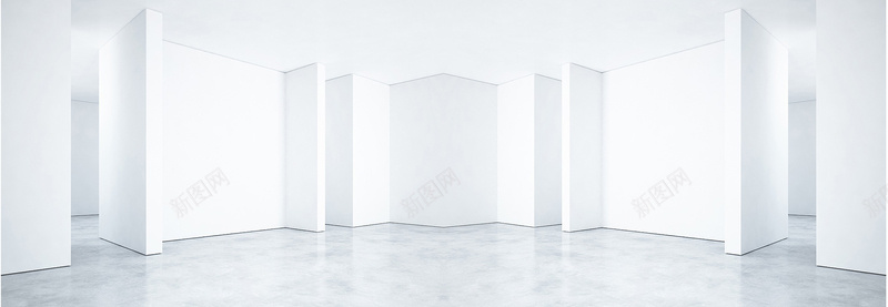 立体空间背景banner装饰jpg设计背景_新图网 https://ixintu.com 海报banner 白色 立体空间 简约 背景banner装饰