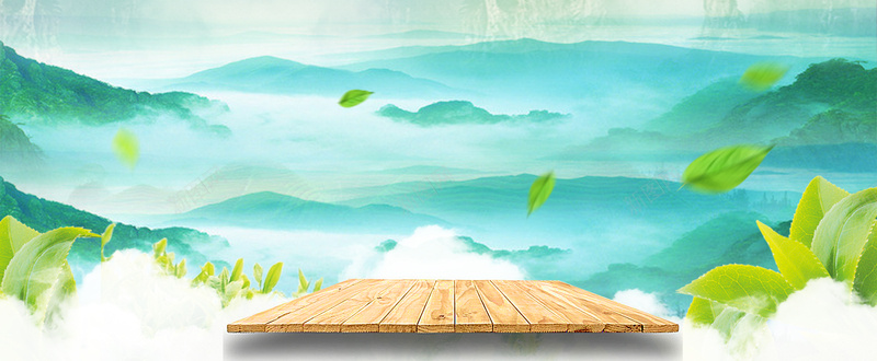 绿色春茶背景海报bannerpsd设计背景_新图网 https://ixintu.com banner 品茶 喝茶 大气 开心 新茶 春茶 海报 简约 绿叶 绿色 绿茶 背景 茶叶 茶园 茶山