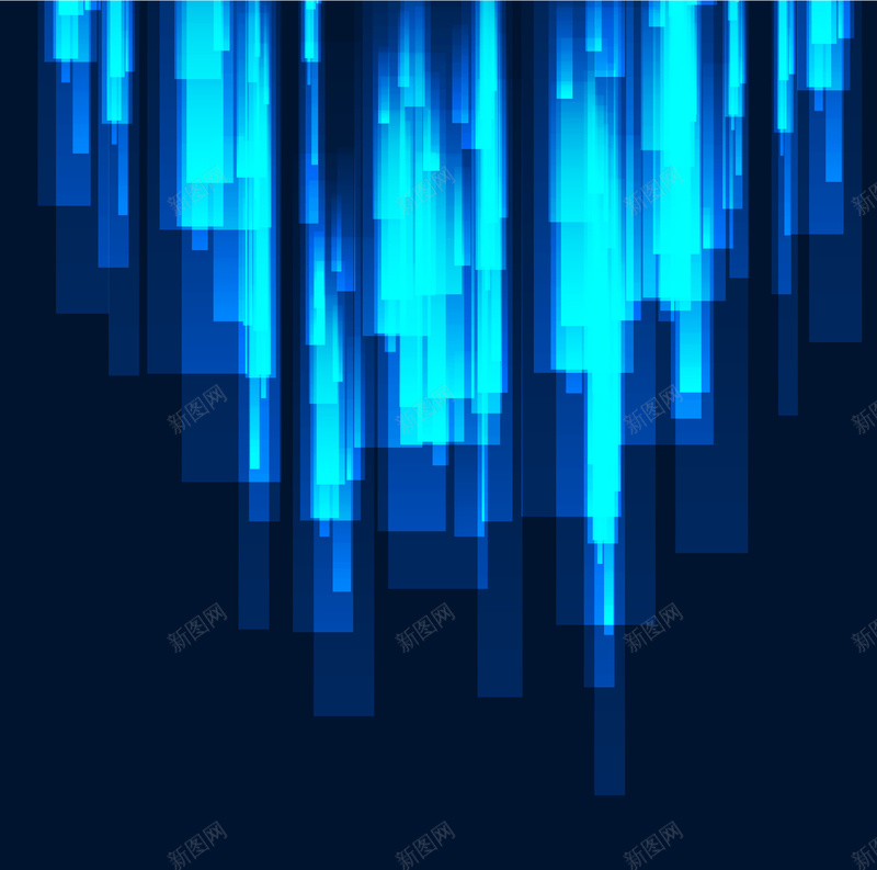 蓝色竖条纹背景矢量图ai设计背景_新图网 https://ixintu.com 几何 扁平 渐变 竖条纹 背景 蓝色 矢量图