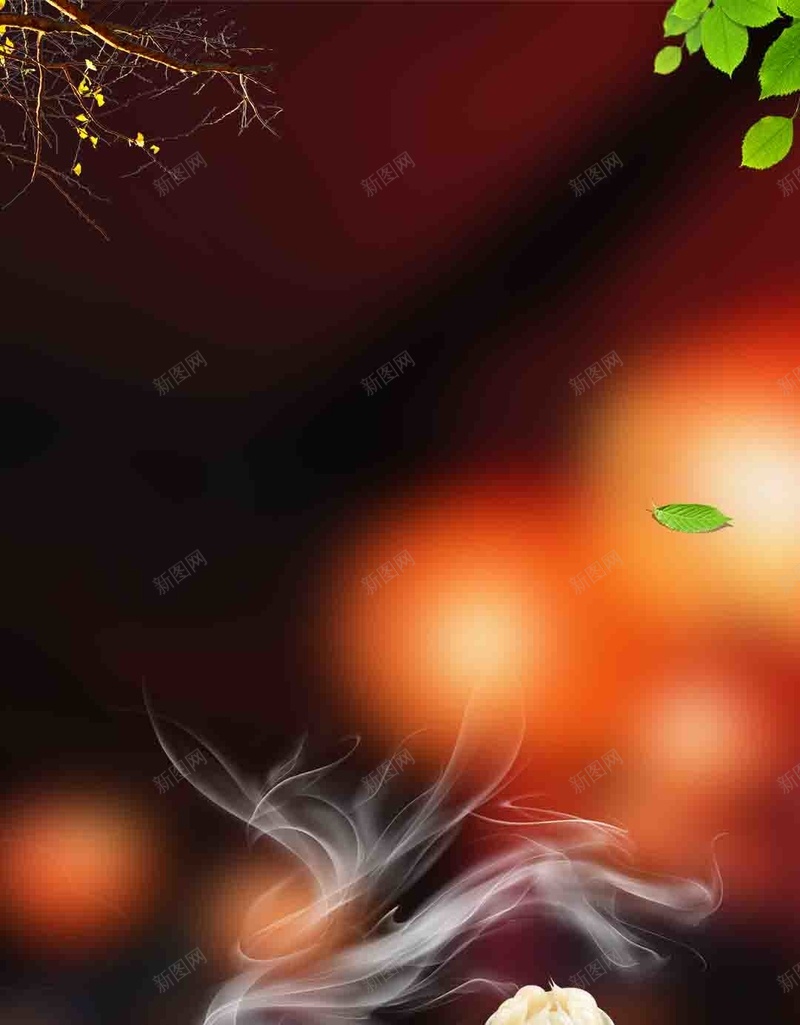 棕色中式早餐PSD分层H5背景psd设计背景_新图网 https://ixintu.com H5 PSD分层 中国风 中式早餐 包子 早餐 树叶 棕色 糖蒜 美食 背景素材 饺子