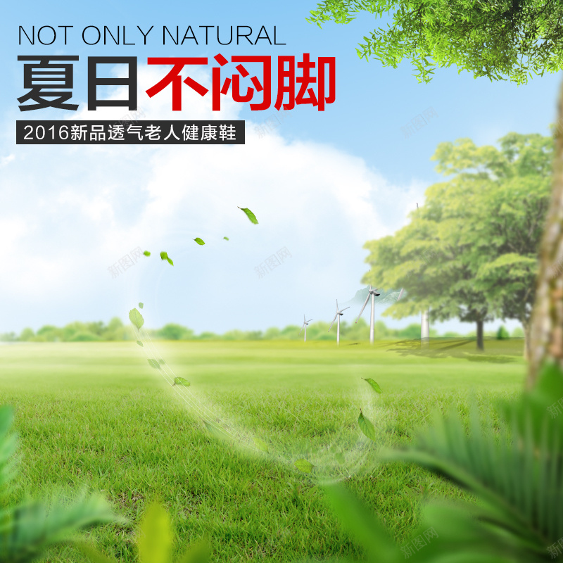 户外草地老人健康鞋PSD分层主图背景psd_新图网 https://ixintu.com 主图 健康 健康鞋 夏日不闷脚 天空 户外 摄影 树木 直通车 绿色 老人鞋 草地 鞋子 风景