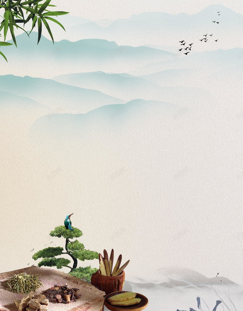 中医疗法中药养生psd设计背景_新图网 https://ixintu.com 150PPI PSD源文件 中医 中医保健 中医文化 中国风 中药 保健 养生 养生文化 分层文件 平面设计