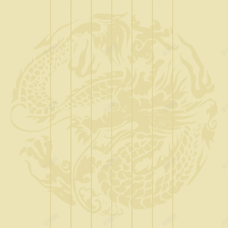 中国吉祥图文底纹海报背景psd设计背景_新图网 https://ixintu.com 中国风 中国风符号 信纸 吉祥 吉祥底纹 图样 底纹 底纹背景 海报背景 神龙 黄色底纹