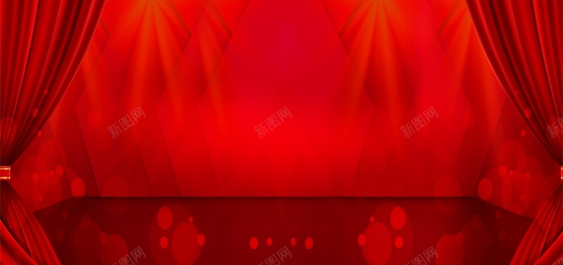 红色简约舞台背景cdr设计背景_新图网 https://ixintu.com 几何 喜庆 小清新 帷幕 文艺 简约 红色 舞台