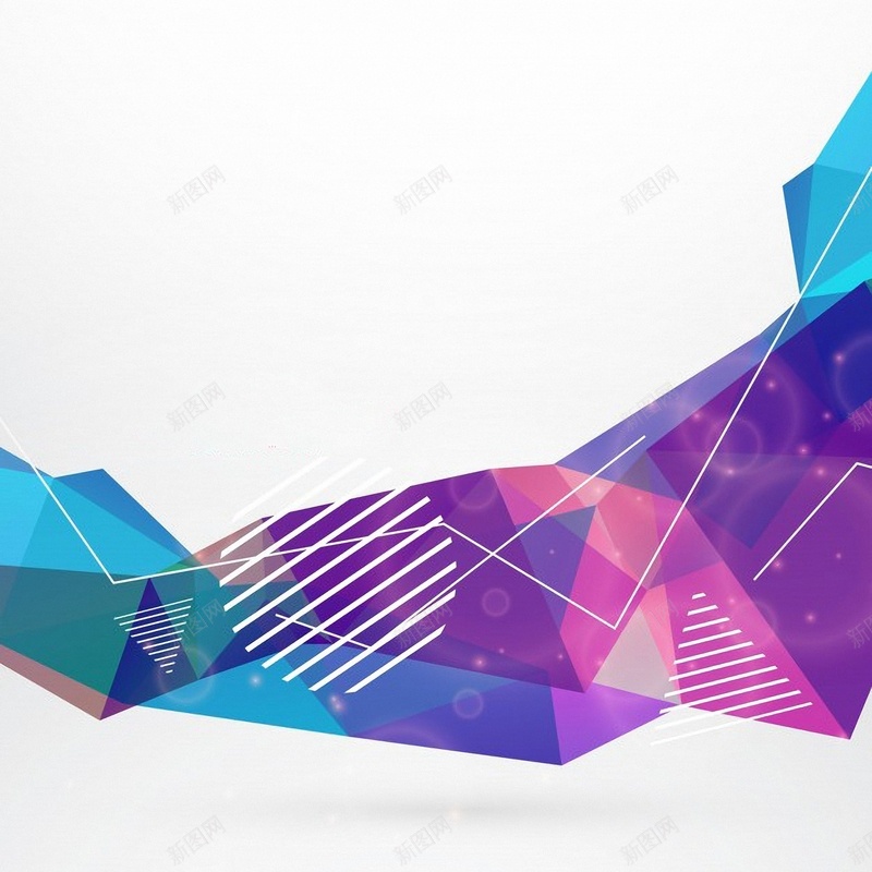 简约多彩几何商务学术背景jpg设计背景_新图网 https://ixintu.com 几何 商务 多彩 学术 海报 演讲 简约 紫色 背景 蓝色